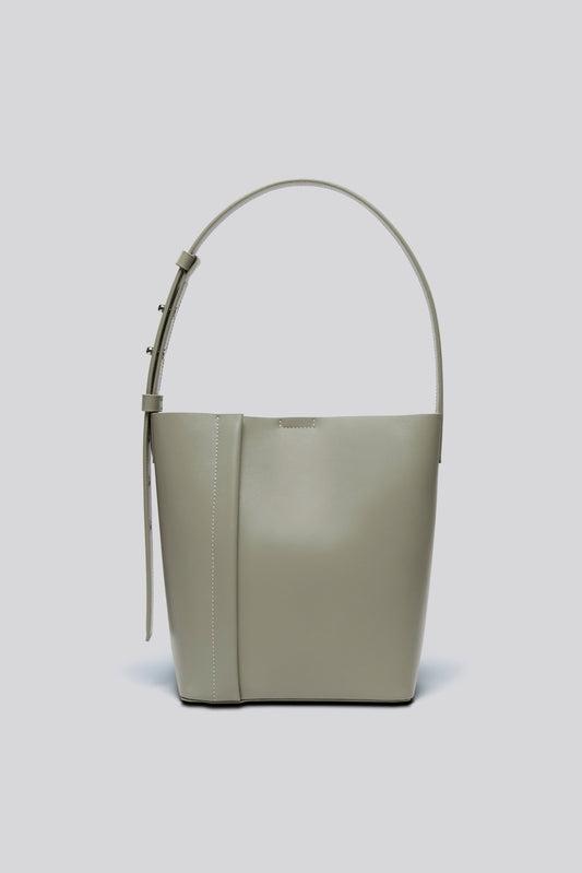 MEDIUM TOTE PLISSÉ DUSTY SAGE